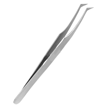 Фото товара Косметологический инструмент пинцет PT-600-D острый с углом Metzger
