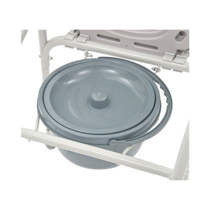 Кресло туалет для инвалидов FS693 с санитарным оснащением Фото товара Кресло туалет для инвалидов FS693 с санитарным оснащением