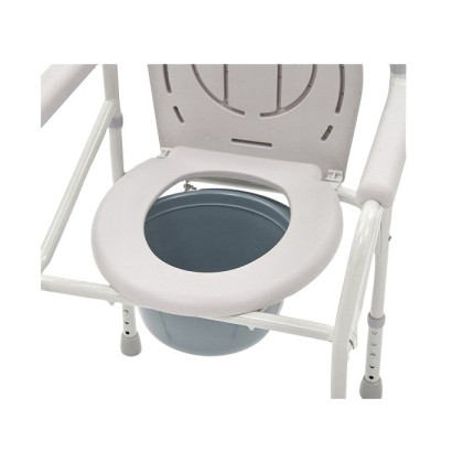 Кресло туалет для инвалидов FS693 с санитарным оснащением Фото товара Кресло туалет для инвалидов FS693 с санитарным оснащением