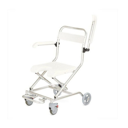 Кресло туалет для инвалидов складной на колесах FS7962L Фото товара Кресло туалет для инвалидов складной на колесах FS7962L