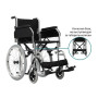 Фото товара Кресло-коляска инвалидная механическая Ortonica Home 60