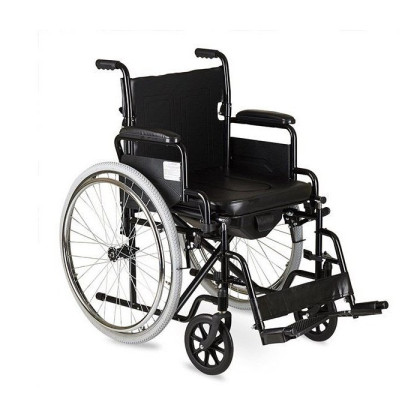Фото товара Кресло-коляска с санитарным устройством для инвалидов для взрослых FS609GC