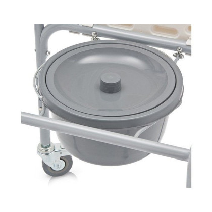 Кресло-туалет для инвалидов FS696 с санитарным оснащением Фото товара Кресло-туалет для инвалидов FS696 с санитарным оснащением