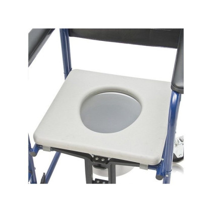 Кресло-туалет для инвалидов на колесиках H 009B Фото товара Кресло-туалет для инвалидов на колесиках H 009B