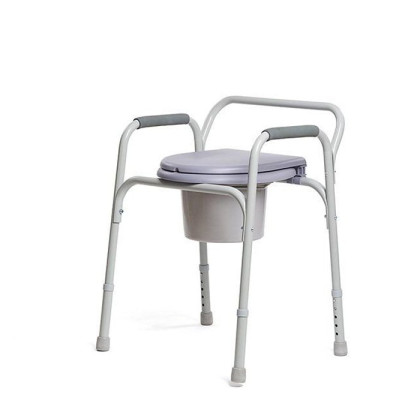 Кресло-туалет инвалидное ФС810 с санитарным оснащением Фото товара Кресло-туалет инвалидное ФС810 с санитарным оснащением