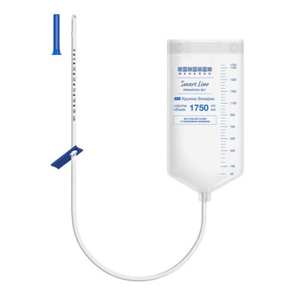 Кружка Эсмарха MEDEREN объемом 1750 мл Smart Line со сдвижным механизмом Фото товара Кружка Эсмарха MEDEREN объемом 1750 мл Smart Line со сдвижным механизмом