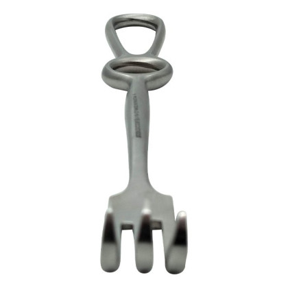 Крючок хирургический острый трехзубый №2 Surgicon Фото товара Крючок хирургический острый трехзубый №2 Surgicon