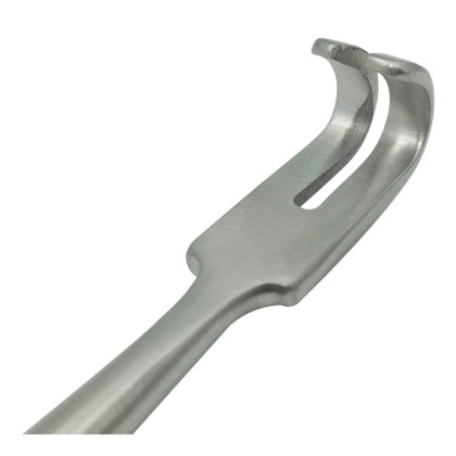 Фото товара Крючок хирургический тупой двухзубый длиной 200 мм