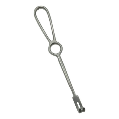 Фото товара Крючок хирургический тупой двухзубый длиной 200 мм