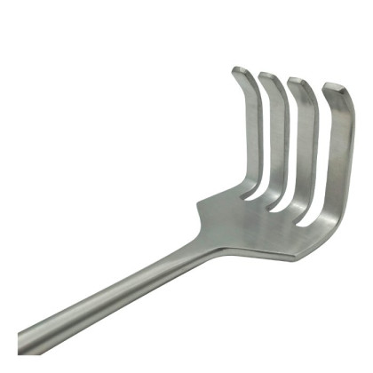 Крючок хирургический тупой четырехзубый N 4 Фото товара Крючок хирургический тупой четырехзубый N 4