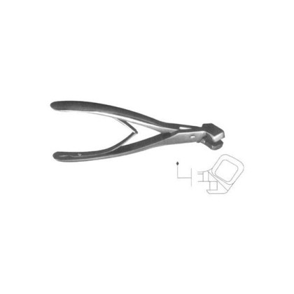 Кусачки с прямоугольными губками Фото товара Кусачки с прямоугольными губками