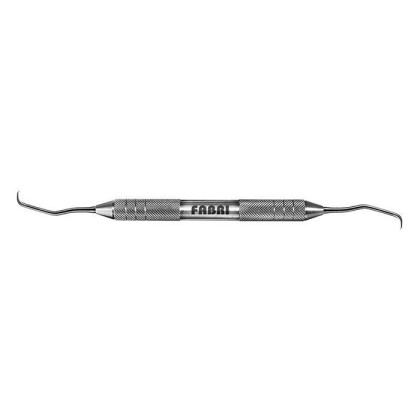 Фото товара Кюретка средняя для малых коренных и коренных зубов CLASSIC F (арт 1705F) FABRI