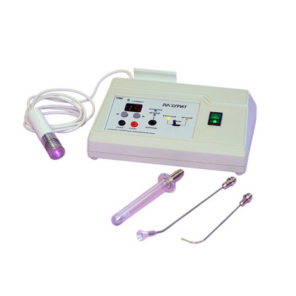 ЛАЗУРИТ - аппарат лазерный физиотерапевтический с излучением в фиолетовой области спектра Фото товара ЛАЗУРИТ - аппарат лазерный физиотерапевтический с излучением в фиолетовой области спектра