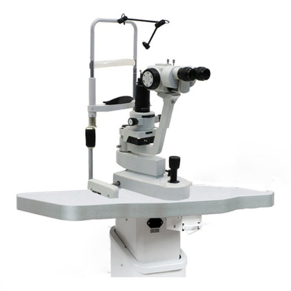 Лампа щелевая SL-P-04 с офтальмологическим столом Stern Lift Фото товара Лампа щелевая SL-P-04 с офтальмологическим столом Stern Lift