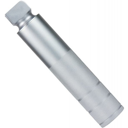 Фото товара Ларингоскоп с набором клинков Miller (№ 00, 0, 1, 2) на батарейках, лампочка вакумная, прямой клинок