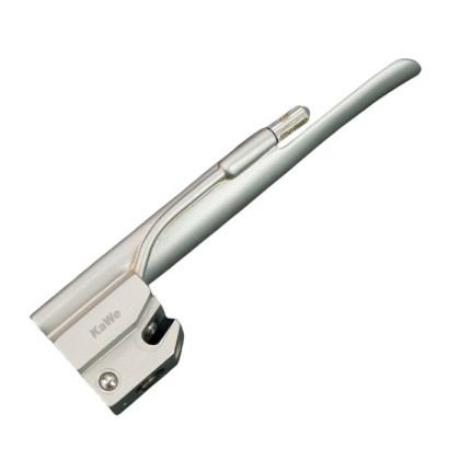 Фото товара Ларингоскоп с набором клинков Miller (№ 1, 2, 3, 4) на батарейках, лампочка вакумная, прямой клинок