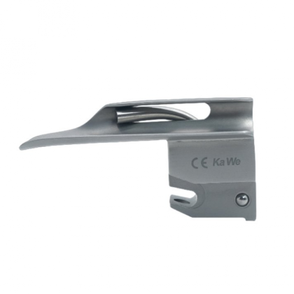 Фото товара Ларингоскоп с набором клинков Miller фиброоптический (№ 00, 0, 1, 2, 3, 4) на батарейках, LED лампа , прямой клинок, без сумочки