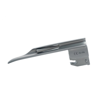 Фото товара Ларингоскоп с набором клинков Miller фиброоптический (№ 00, 0, 1, 2, 3, 4) на батарейках, LED лампа , прямой клинок, без сумочки