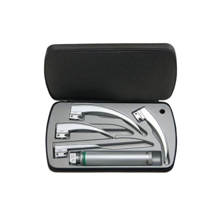 Фото товара Ларингоскопический фиброоптический набор Classic+ Heine с улучшенной визуализацией (F-120.10.860)