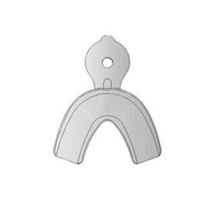 Фото товара Ложка для снятия слепков с нижней челюсти (СТ 10-58) ММИЗ