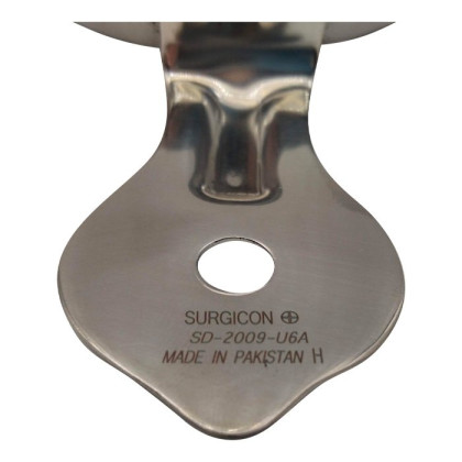 Ложка оттискная стоматологическая, металлическая, для верхней челюсти №3, Surgicon Фото товара Ложка оттискная стоматологическая, металлическая, для верхней челюсти №3, Surgicon