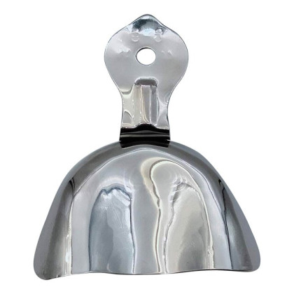 Ложка оттискная стоматологическая, металлическая, для верхней челюсти №9, Surgicon Фото товара Ложка оттискная стоматологическая, металлическая, для верхней челюсти №9, Surgicon