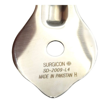 Ложка оттискная стоматологическая, металлическая, для нижней челюсти  №1, Surgicon Фото товара Ложка оттискная стоматологическая, металлическая, для нижней челюсти  №1, Surgicon