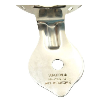 Ложка оттискная стоматологическая, металлическая, для нижней челюсти №2, Surgicon Фото товара Ложка оттискная стоматологическая, металлическая, для нижней челюсти №2, Surgicon