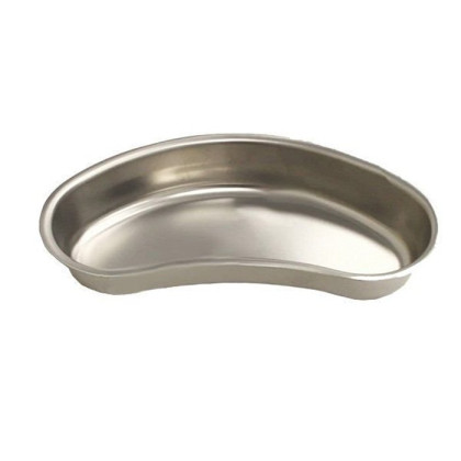 Фото товара Лоток почкообразный ЛМП (Сталь: AISI 304) - "МЕДИКОН" 160х85х28