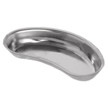 Фото товара Лоток почкообразный ЛМП (Сталь: AISI 430) - "МЕДИКОН" 160х85х28