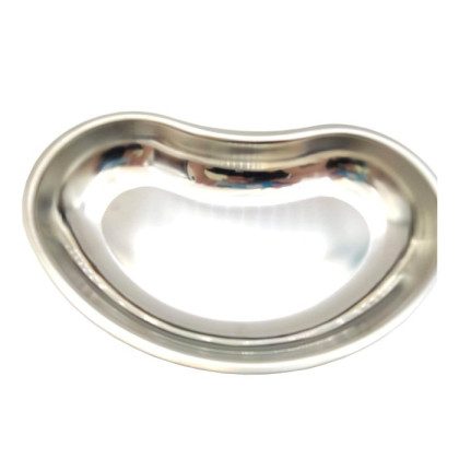 Фото товара Лоток почкообразный ЛМП (Сталь: AISI 430) - "МЕДИКОН" 200х120х30