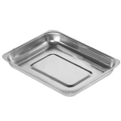 Фото товара Лоток прямоугольный ЛМПр (Сталь: AISI 304) - "МЕДИКОН" 200х150х25