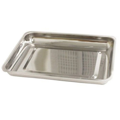 Фото товара Лоток прямоугольный ЛМПр (Сталь: AISI 430) - "МЕДИКОН" 300х220х30