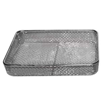 Лоток прямоугольный сетчатый ЛМПрС - "МЕДИКОН", 340х250х60 Фото товара Лоток прямоугольный сетчатый ЛМПрС - "МЕДИКОН", 340х250х60