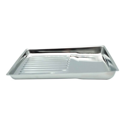 Лоток стоматологический ЛМС - "МЕДИКОН", 195х130х25 на 11 инструментов Фото товара Лоток стоматологический ЛМС - "МЕДИКОН", 195х130х25 на 11 инструментов