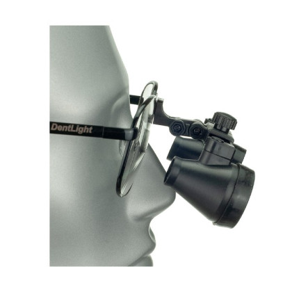 Фото товара Лупа бинокулярная, оправа металл, фикс. фокус 2.5х, iZoom Flip-up Loupes Metal