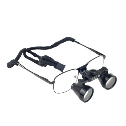 Фото товара Лупа бинокулярная, оправа металл, фикс. фокус 2.5х, iZoom Flip-up Loupes Metal