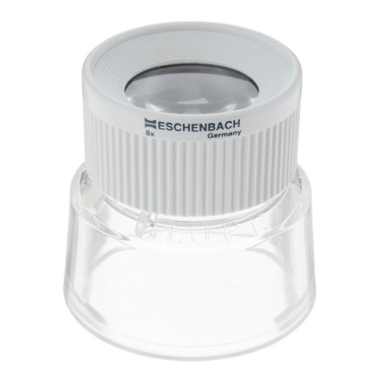 Фото товара Лупа техническая апланатическая настольная Eschenbach Stand magnifier, диаметр 25 мм, 8.0х, 28.7 дптр