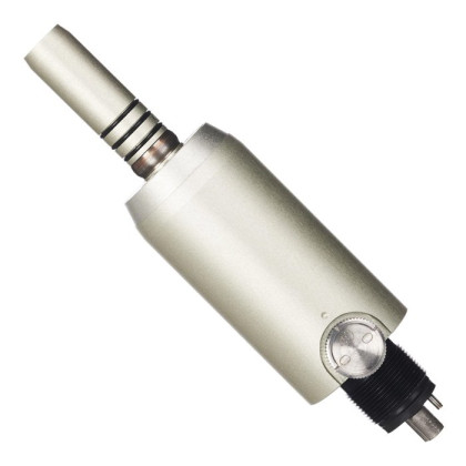 Фото товара МП-40-1 (М4) - пневматический микромотор с внутренней системой подачи воды и воздуха, 40000 об/мин, Сапфир