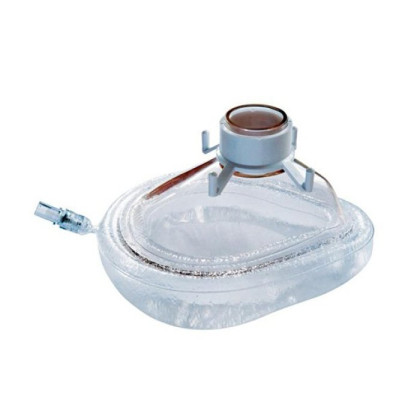 Маска большая взрослая № 3 с клапаном наркозная, Westmed Фото товара Маска большая взрослая № 3 с клапаном наркозная, Westmed