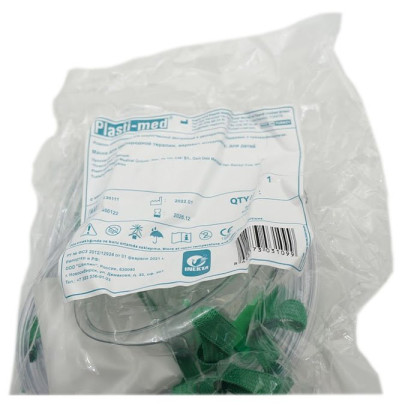 Маска для кислородной терапии для детей, высокой концентрации 130111 Inekta Фото товара Маска для кислородной терапии для детей, высокой концентрации 130111 Inekta