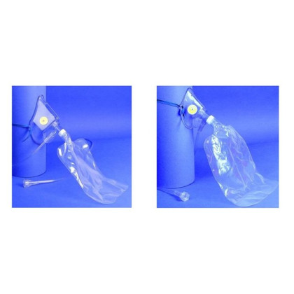 Маска кислородная взрослая высокой концентрации + кислородный шланг 2,1м, Westmed Фото товара Маска кислородная взрослая высокой концентрации + кислородный шланг 2,1м, Westmed