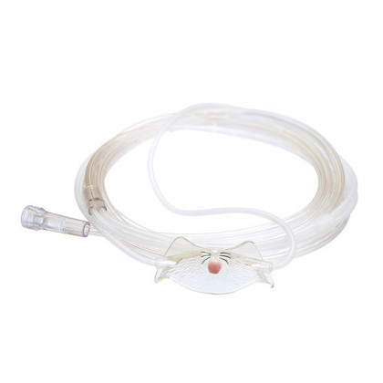 Фото товара Маска кислородная назальная детская PediFloTM анимационная + кислородный шланг 2,1м, Westmed