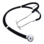 Фото товара Медицинский стетоскоп Раппопорта 04-АМ602 ВК, черный, AMRUS