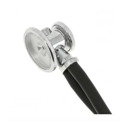 Фото товара Медицинский стетоскоп Раппопорта 04-АМ602 ВК, черный, AMRUS