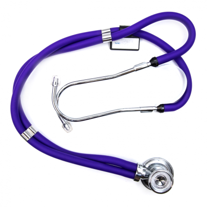Медицинский стетоскоп Раппопорта 04-АМ602 РР, фиолетовый, AMRUS Фото товара Медицинский стетоскоп Раппопорта 04-АМ602 РР, фиолетовый, AMRUS
