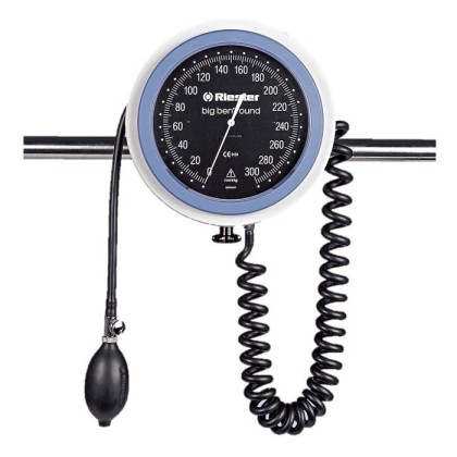 Фото товара Механический тонометр  Big Ben на рельсе, манжета на крючковой застежке, Riester (круглый)