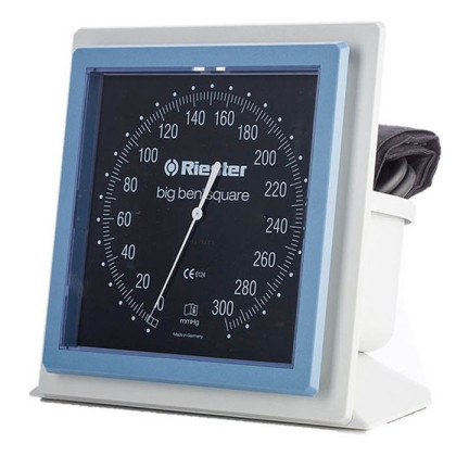 Фото товара Механический тонометр Big Ben настольный, манжета детская на липучке, Riester (квадратный)