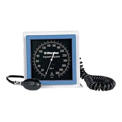 Фото товара Механический тонометр Big Ben настольный, манжета стандартная на липучке, размер 40 х 15 см, Riester (квадратный)