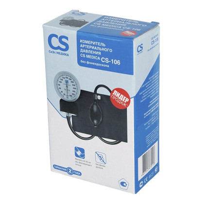 Фото товара Механический тонометр CS Меdica CS-106 (с фонендоскопом)
